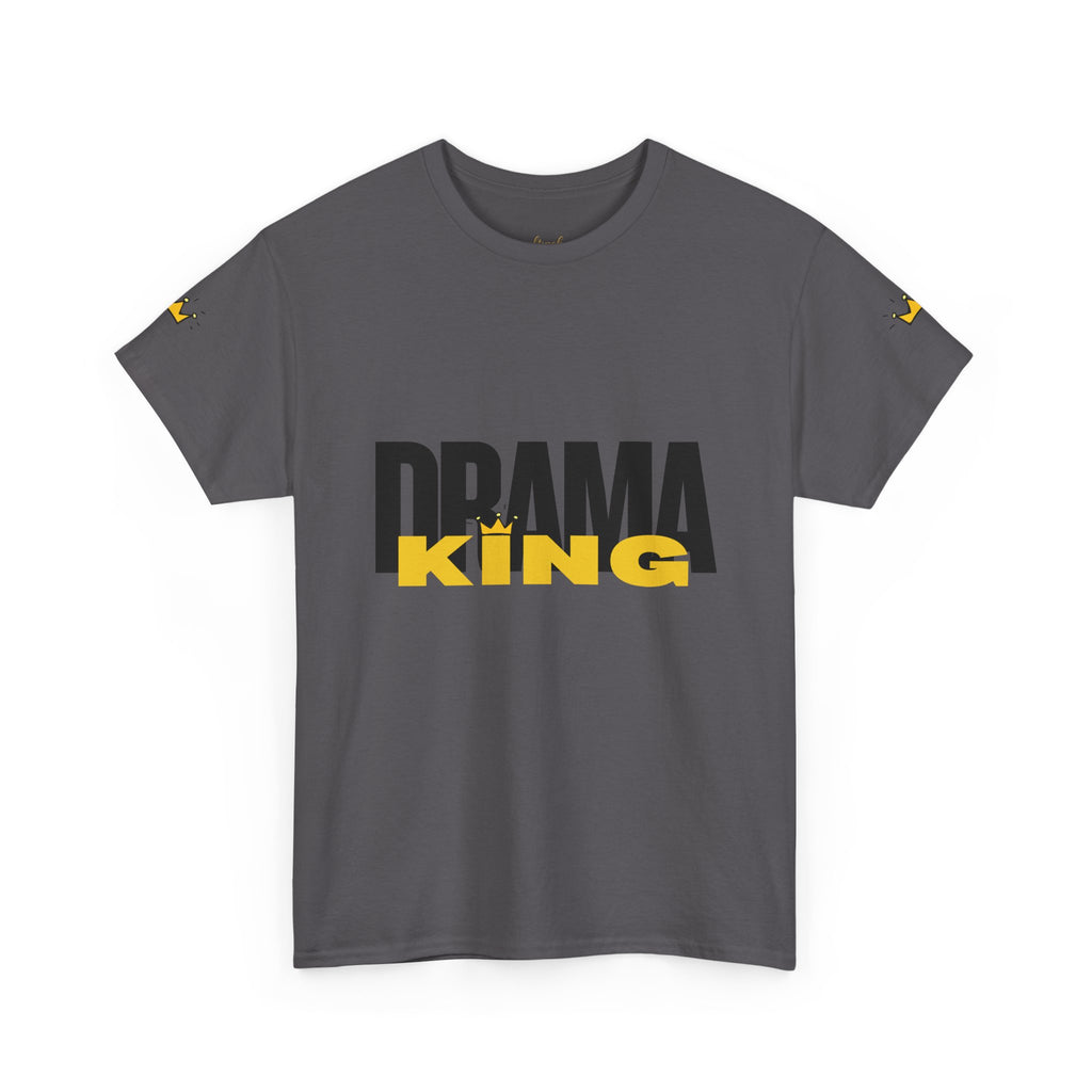 drama king men's heavy cotton t-shirt