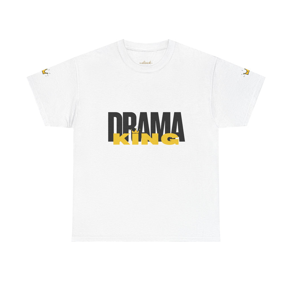 drama king men's heavy cotton t-shirt