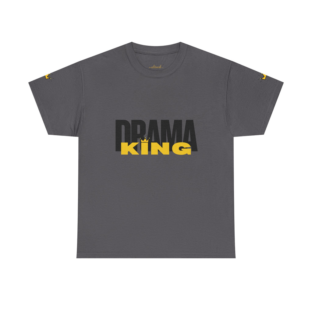 drama king men's heavy cotton t-shirt
